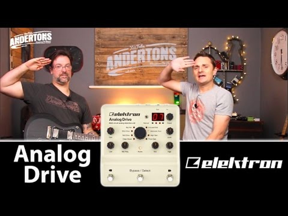Electron Analog Drive - 8 Drive Pedals in One!
