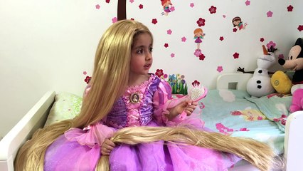 Rapunzel Hair Disaster TANGLED BY MALEFIC