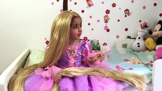 Rapunzel Hair Disaster TANGLED BY MALEFICENT Real Life