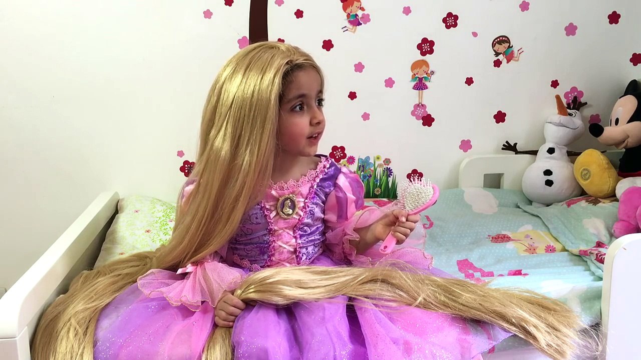 Rapunzel Hair Disaster TANGLED BY MALEFICENT Real Life