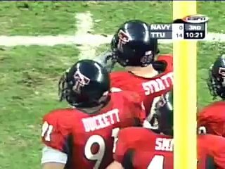 Bell Ringer at College Football Game