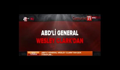 A Haber'in montajladığı ABD’li general Wesley Clark röportajı