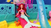 Ariel 2 in 1 Royal Ship The Little Mermaid Toy Doll House Boat Barbie and Sisters DisneyCarToys