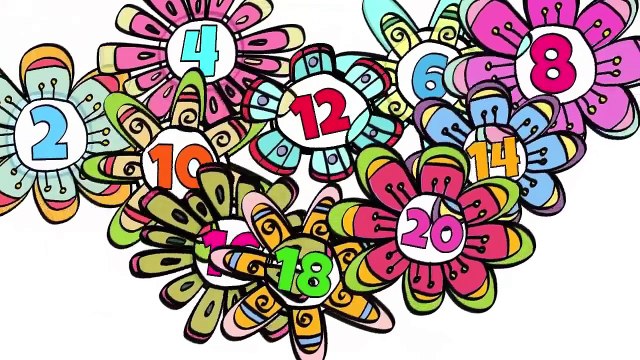 Skip Counting by 2 Song | Song of Twos | The Singing Walrus