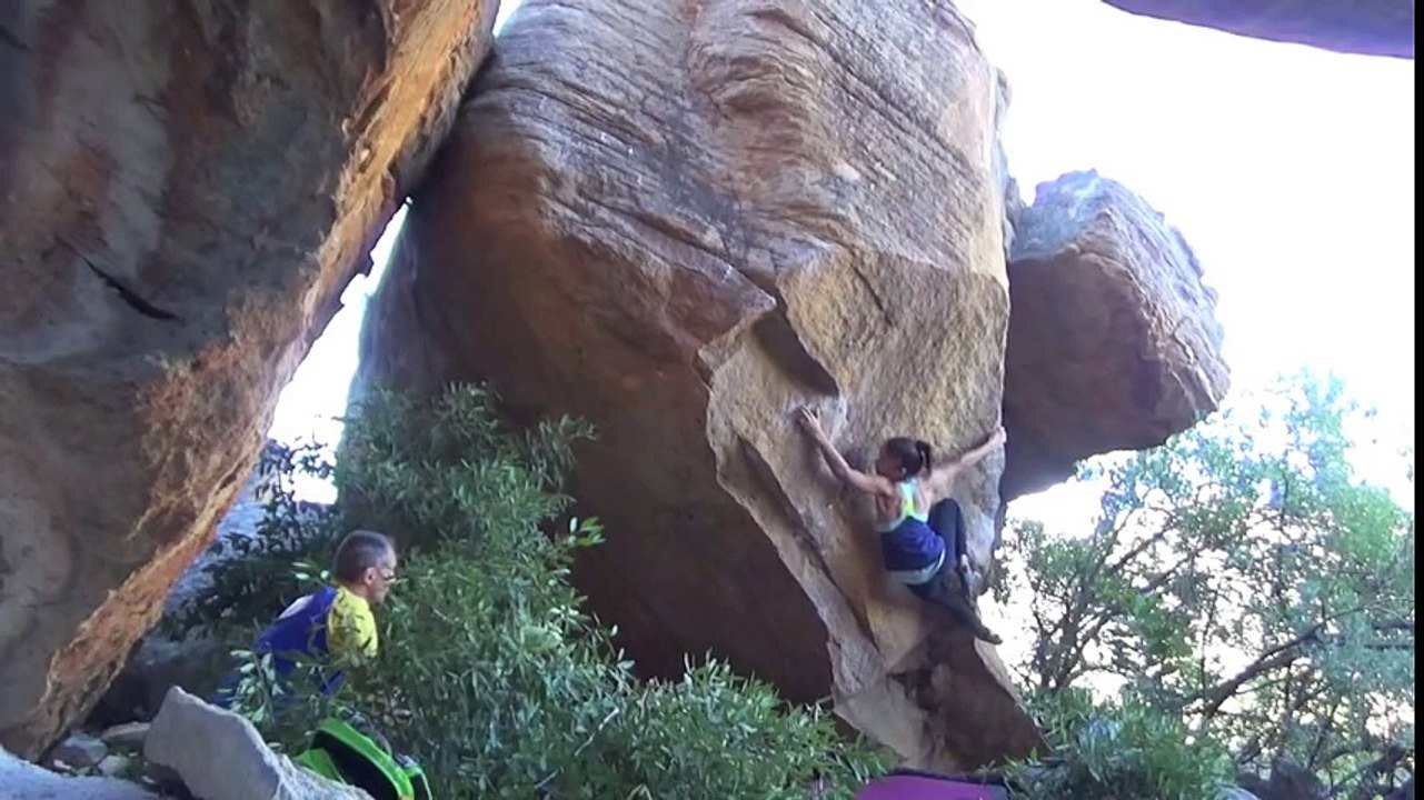 Oriane BERTONE : 11 ans seulement et déjà 8b à son actif !