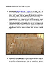 How to recognize Light Weight Bricks In Gurgaon?