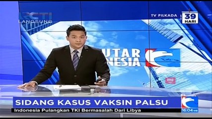 Kasus Vaksin Palsu Disidangkan di PN Bekasi