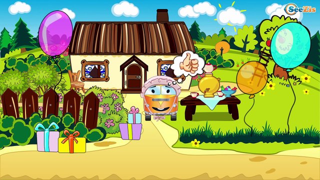 Yeşil Kamyon - Akıllı arabalar - Kamyonlar çocuklar - Eğitici Çizgi Film - Animasyon video