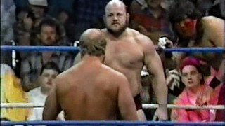 Ric Flair, Arn Anderson & Sting vs. Buzz Sawyer, Dragon Master & Great Muta (Power Hour 1/26/90)
