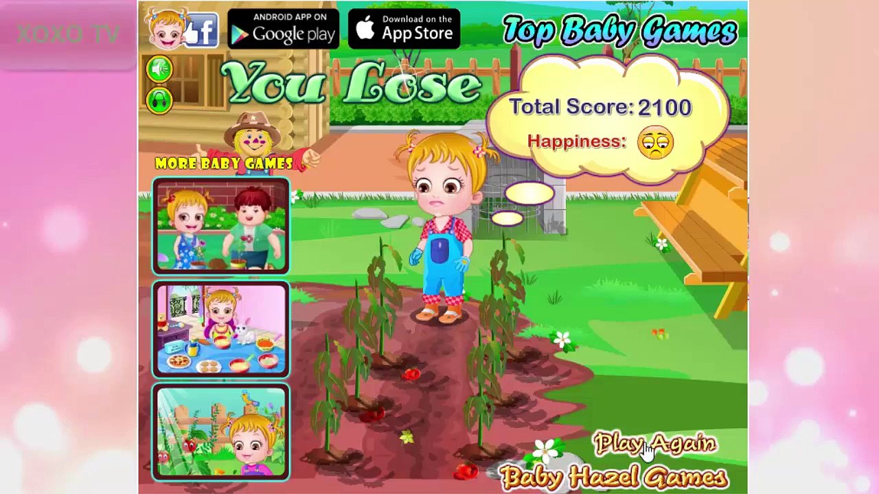 Baby Hazel Tomato Farming - Hazel Baby Games To Play - Kids Movies