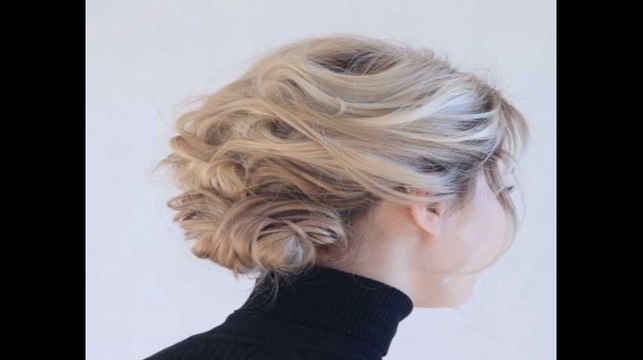Mon tuto pour réaliser un joli chignon bohème comme coiffure de Noël
