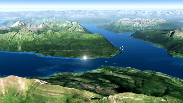 Stage 1 in 3D - Engenes to Narvik - Arctic Race of Norway 2017