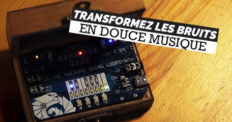 Cette petite boîte transforme les bruits en douce musique