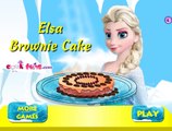 Эльза готовит вкуснятинку домашний торт Мультик игра для девочек Холодное Сердце