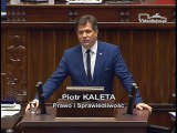 Poseł Piotr Kaleta - Wystąpienie z dnia 16 grudnia 2016 roku.