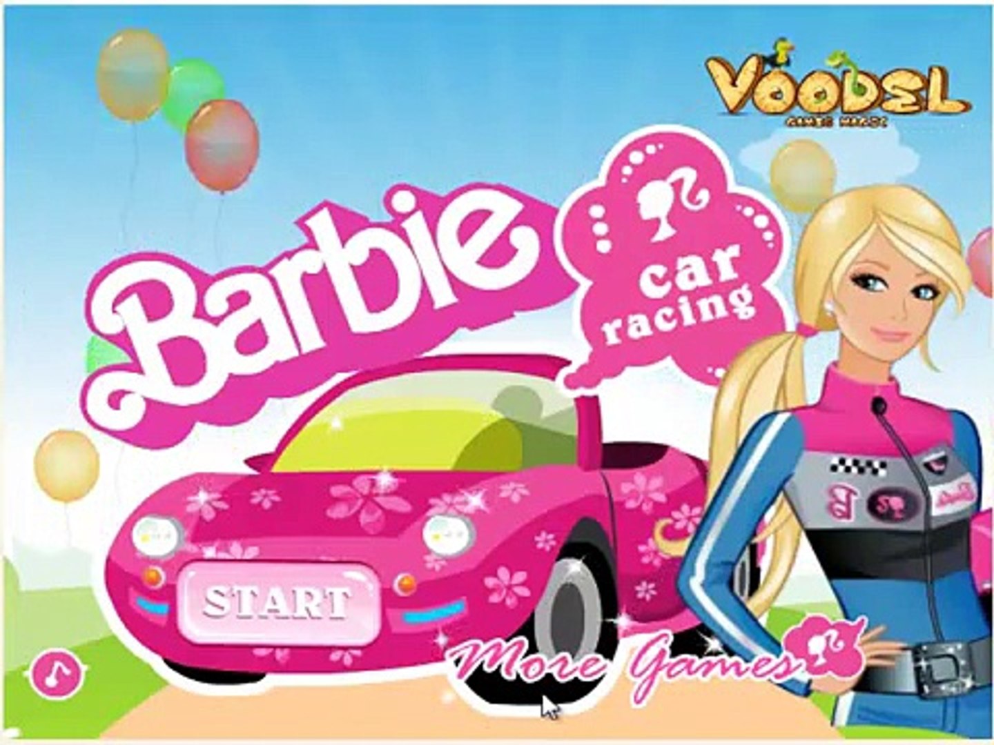 barbie car game dikhaye