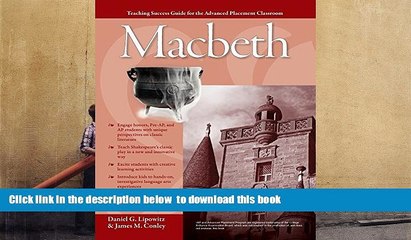 Audiobook  Advanced Placement Classroom: Macbeth (Teaching Success Guides for the Advanced