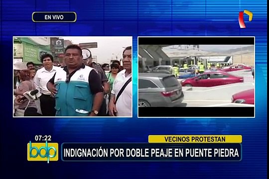 Puente Piedra: protesta contra nuevo peaje genera bloqueo en Panamericana Norte