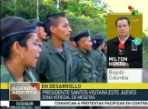 Miembros de FARC en Caquetá marcharán a zonas veredales a fin de mes