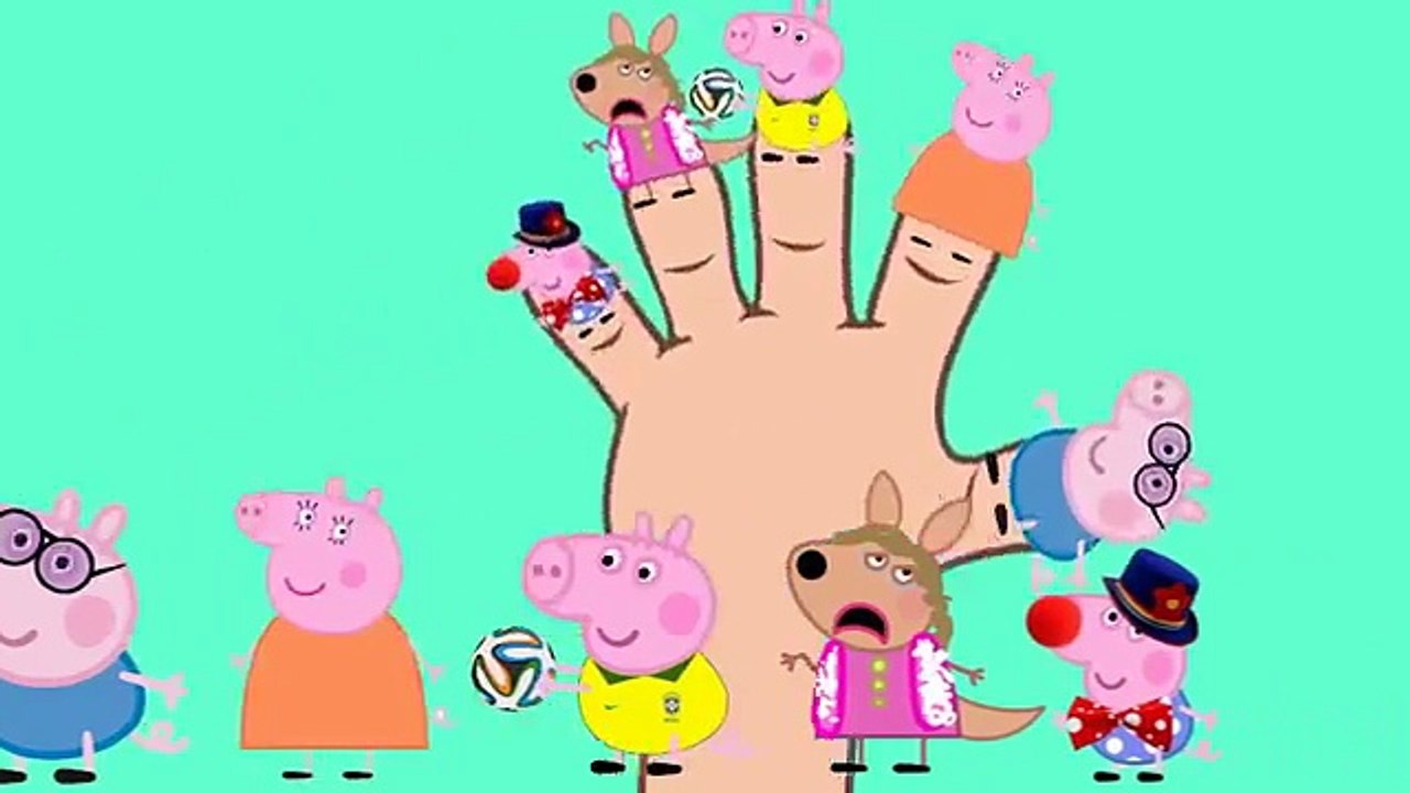 Children Rhymes | Peppa Pig Finger Family Rhymes for Children | Dance Songs for Children
