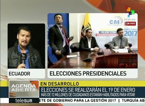 Ecuador: CNE informó de normas que seguirán los partidos políticos