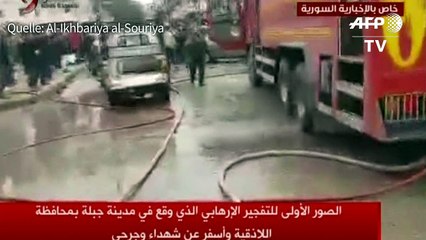 Zahlreiche Tote bei Autobombenanschlag in Syrien