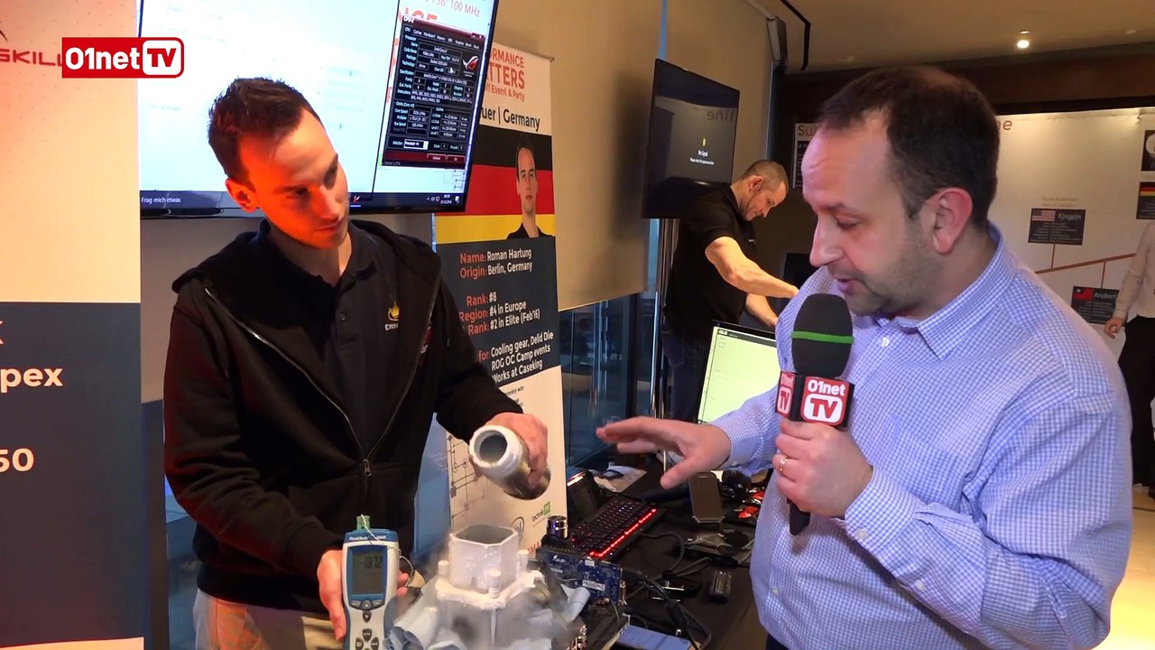 Intel Kaby Lake : quand un pro de l'overclocking le refroidit à l'azote