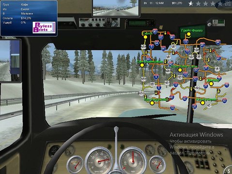 Прохождение игры 18 стальных колес по дорогам америки-часть 6