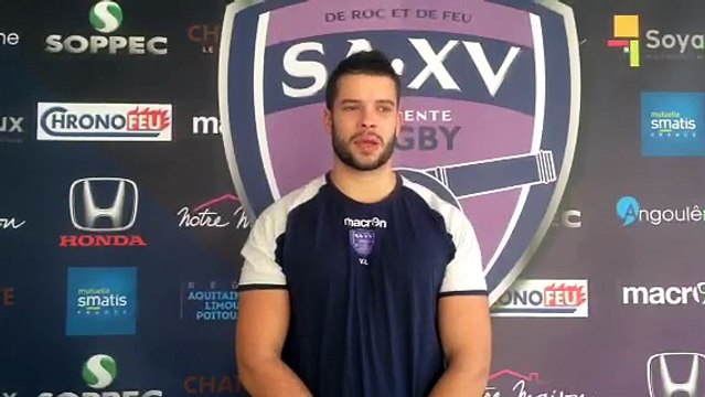 Victor Lebas avant Béziers - SA XV