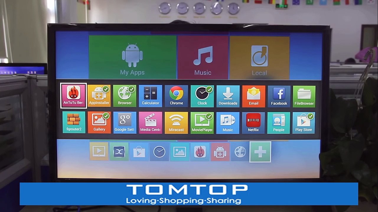 MXQ-4K Smart Android TV Box