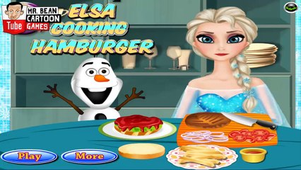 ᴴᴰ ღ Frozen Games ღ - Elsa Cooking Hamburger - Baby Games (ST)