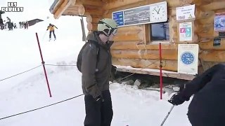 Première journée de régis au ski