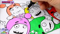 Oddbods Coloring Book Fuse Zee Slick Newt Pogo Episode Show Surprise Egg and Toy Collector SETC