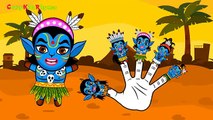 Blue Man Fingers Family _ Finger Family Nursery Rhymes for Children Rhymes for Kids