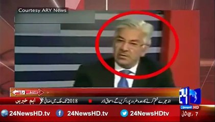 Syed Ali Haider play clip of Khawaja Asif lies