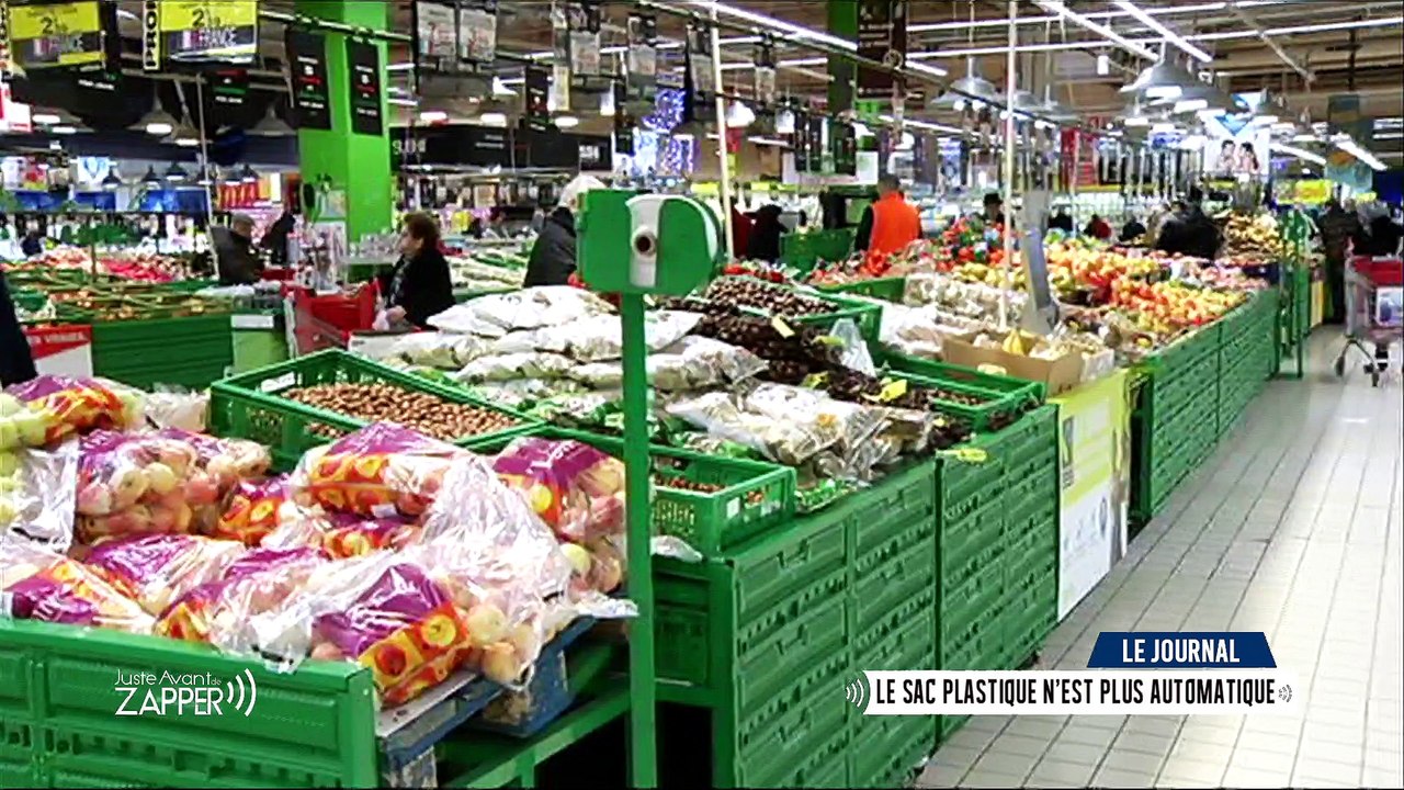 Juste Avant de Zapper - Jeudi 05 Janvier 2017 - Mondial Hand - Metz Handball - Sac plastique