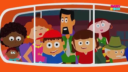 Wheels On The Bus | Bus Rhymes | Nursery Rhymes