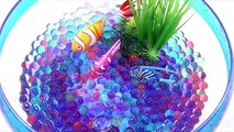 Orbeez DIY How To Make Robotic Fish Aquarium Learn Colors Slime Toy Surprise Toys YouTube