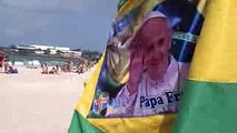 Latin America's first pope heads to restive Brazil