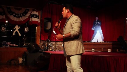 Franz Goovaerts sings 'Burning Love' Elvis Week 2016