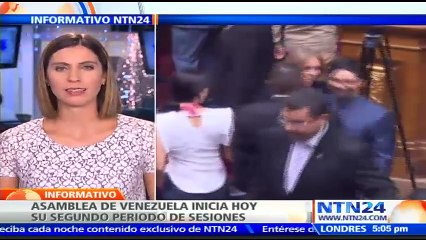 Asamblea venezolana instala su nuevo período de sesiones enfocada en "las elecciones que sean necesarias"