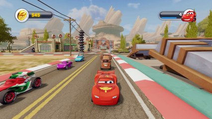 Disney Infinity 1.0 Gold Edition | Cars Play Set | Town Race