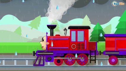 Adventure With the Train - Learn Numbers & Shapes - Trains for children video