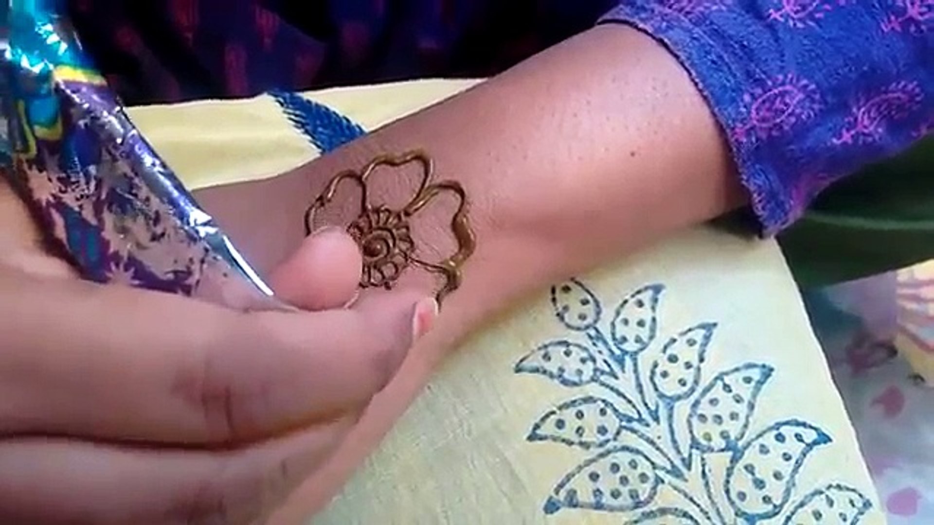 Beautiful Simple Easy Mehndi Design For Hands Easy Henna Tattoo