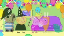 Pepa Pig Masquerade Finger Family | Nursery Rhymes Lyrics