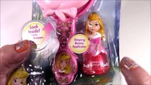 Disney Princess Little Kingdom Makeup! Ciderella Shimmer Eyeshadow Compact! Aurora Cosmetics!