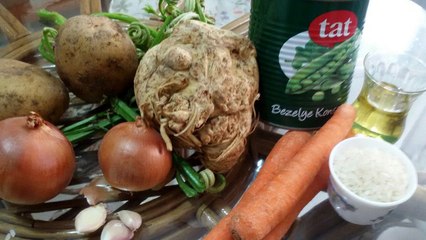 Bezelyeli Kereviz Türlüsü tarifi