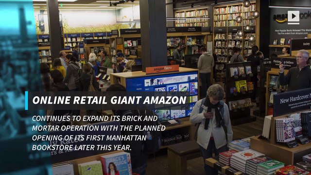 Amazon to open NYC bookstore in 2017