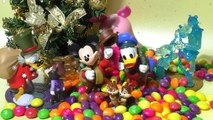 CHRISTMAS New Year Surprise Toys Mickey Mouse Minnie Daisy Surprise Eggs Сюрприз Игрушки
