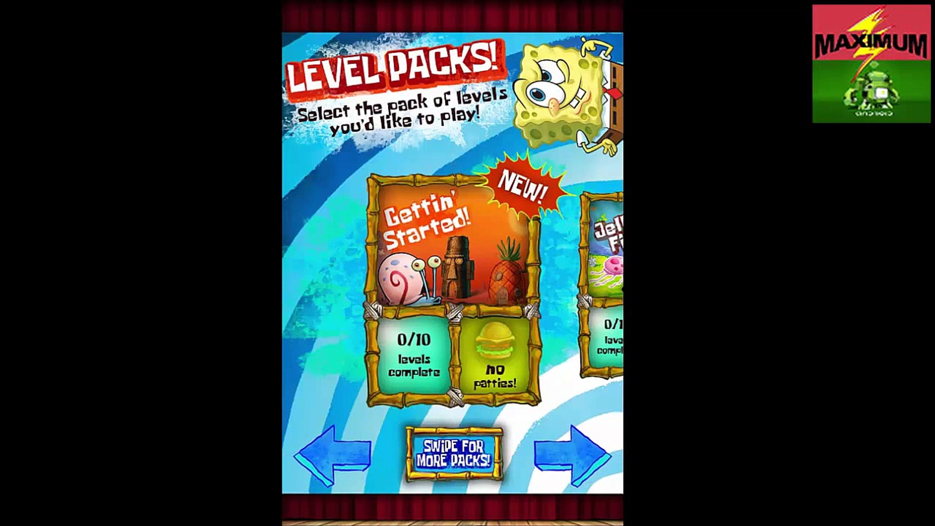 spongebob marbles and slides